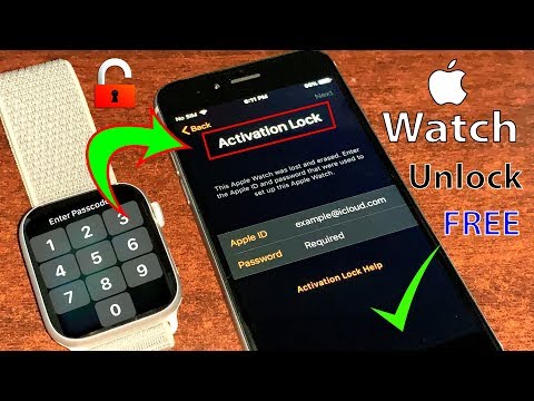 Remove an Unlock Apple Watch Series Ultra/9/8/7/6/5/4/3 ✅Activation Lock iCloud all watchOS Video