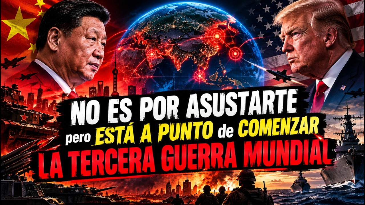 NO ES por ASUSTARTE pero ESTÁ A PUNTO de COMENZAR LA TERCERA GUERRA MUNDIAL