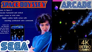 Space Odyssey Arcade ( Sega 1981 ) 4k Gameplay