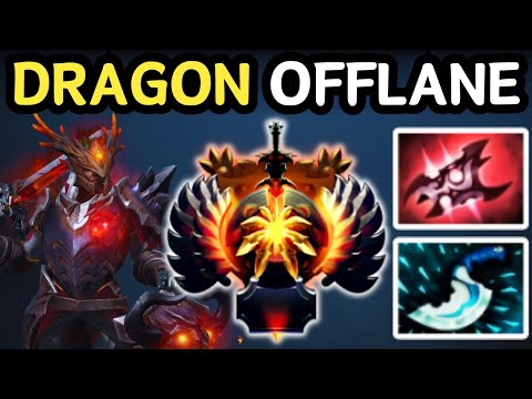 🔥 FIRE. ARMOR. CHAOS. — DRAGON KNIGHT OFFLANE DESTROYS ALL 🔥 | DOTA 2 🔥