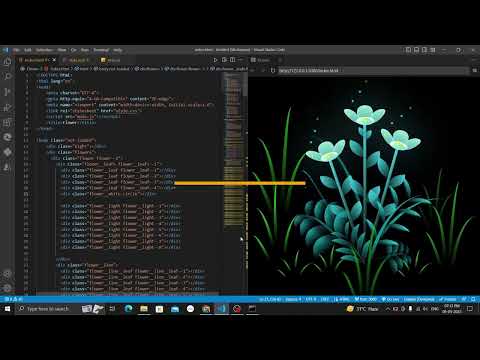 Creative Coding Animated Flowers Project Javascript Art Coding Shorts Programming Htmlcss