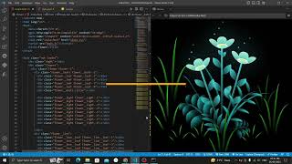 Develop Beautiful Flowers Using only HTML, CSS and JS