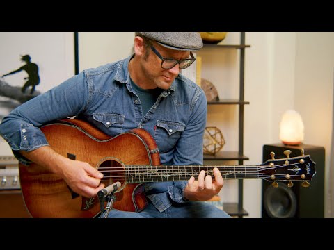 Taylor PS24ce-K Master-Grade Koa Ltd Ed Grand Auditorium Acoustic-Electric Guitar | Andy Powers Demo