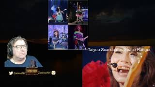 SCANDAL Taiyou Scandalous Space Ranger Live   { Recation &amp; Review }