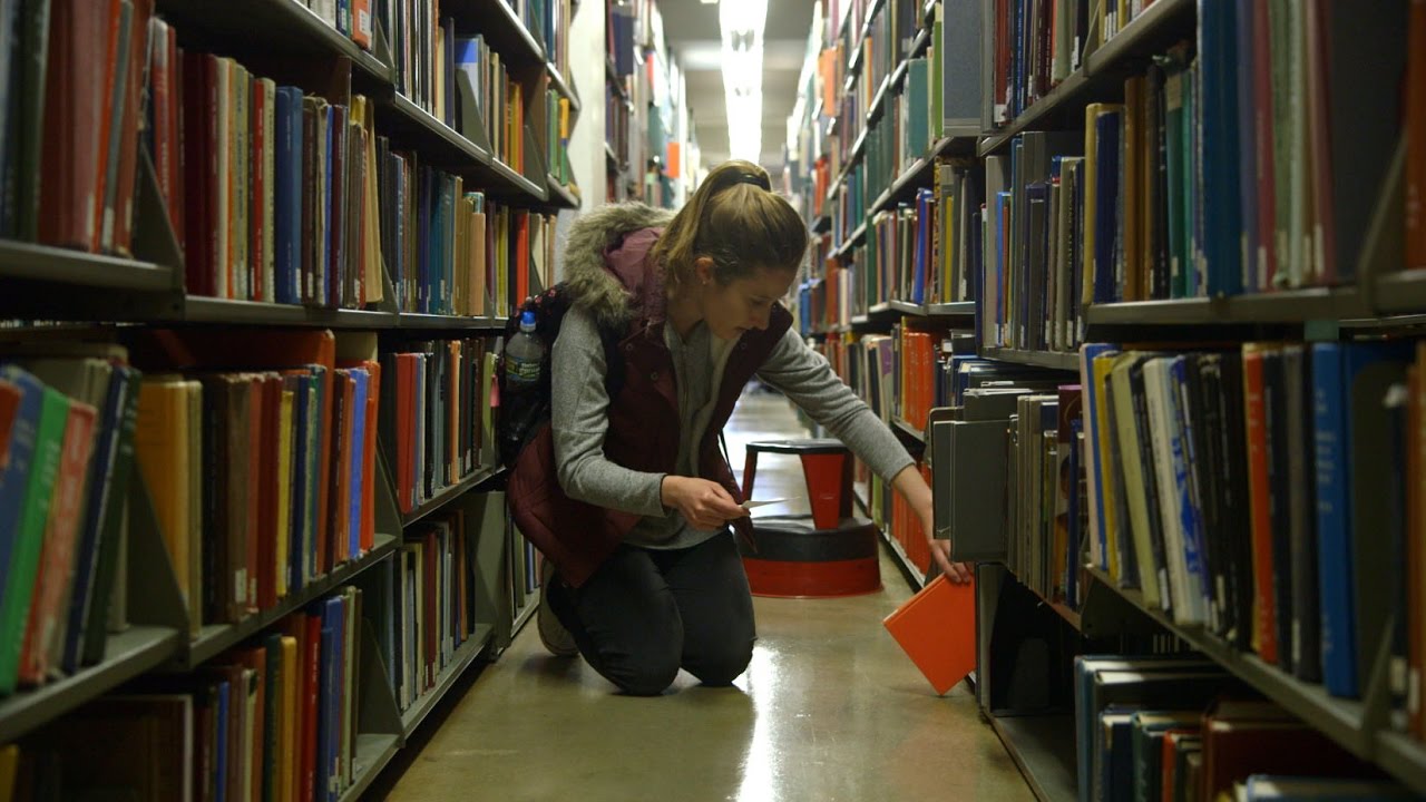 Mugar Library Behind the Scenes During Study Week