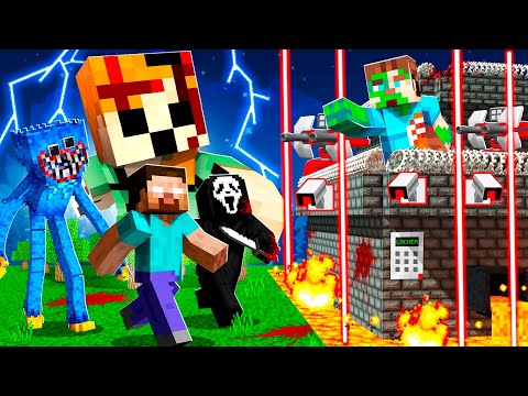 Scary Monsters vs The Most Secure House in Minecraft