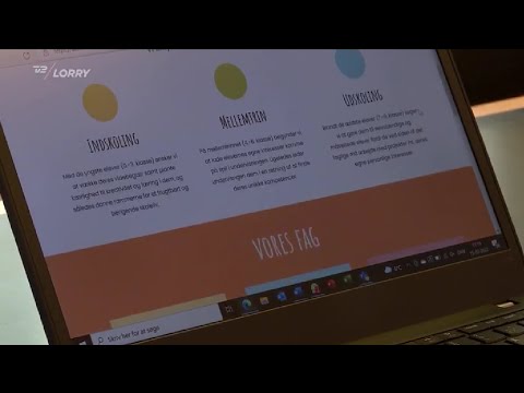 Den Virtuelle Hjemmeskole i TV2 Lorry-indslag om hjemmeundervisning