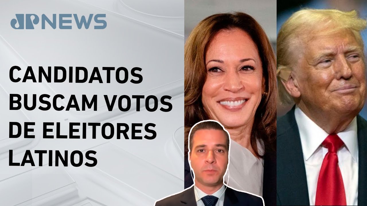 Eleição nos EUA: Trump e Kamala cumprem agenda em Nevada; Cristiano Beraldo comenta