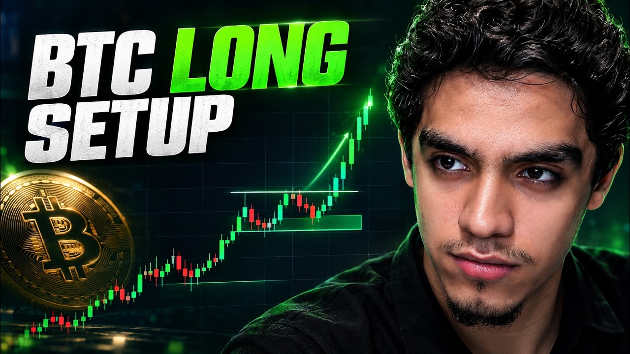 New Bitcoin Long Setup & Target (Live Trading) 🚨