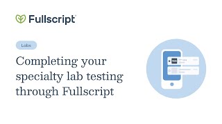 Labs: Completing your specialty lab testing | Provider support
