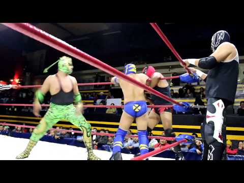 Dragon Orus, Odin y Hazel vs Power Bull, Keshin Black y Adrenalina