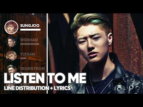 UNIQ - Listen to Me (Line Distribution + Lyrics Color Coded) PATREON REQUESTED