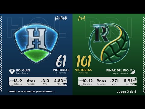 🎥 EN VIVO: Pinar del Rio vs Holguín 🐺 | Desde el Capitan San Luis | Serie Nacional de Béisbol 2025