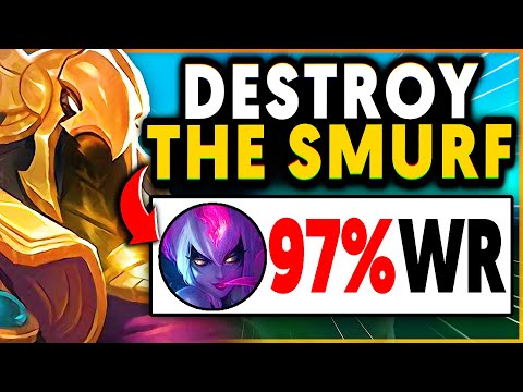 This SMURF had a 97% winrate...But my Azir can CARRY HARDER!