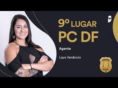 "I heard that a police career is not for women", says Lays Venâncio, approved by the PCDF