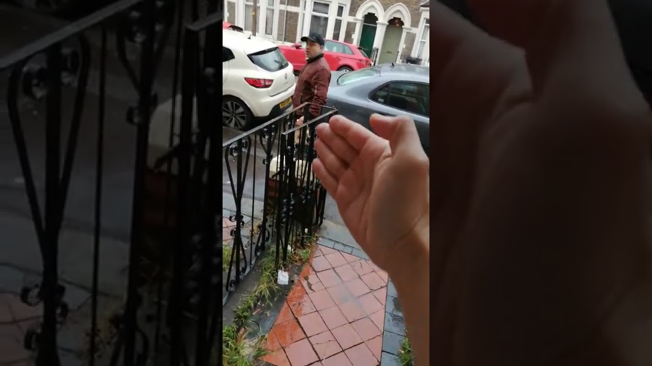 Uber Eats delivery driver taken customer's food away because he couldn't get a tip. Cardiff UK