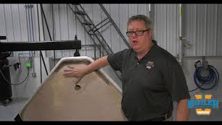 Inspecting the Rear Boiler Door Refractory - Weekly Boiler Tips