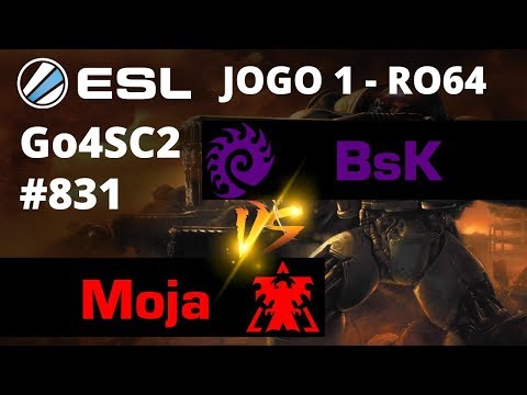 StarCraft 2 - BsK vs Moja (ZvT) Jogo 1 - RO64 - Go4SC2 Europe Cup #831 [PT-BR]