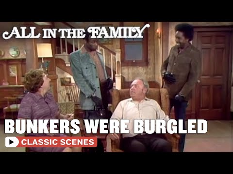 Archie And Edith Confront Their Burglars | All In The Family