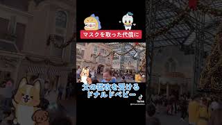初ディズニーの赤ちゃん。パパのマスクを取った代償に食べられる