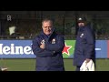 Beelden van de laatste training voor Young Boys
