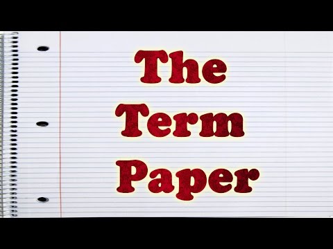會心一笑！寫過期末報告的人都會經歷的掙扎 (The Term Paper)