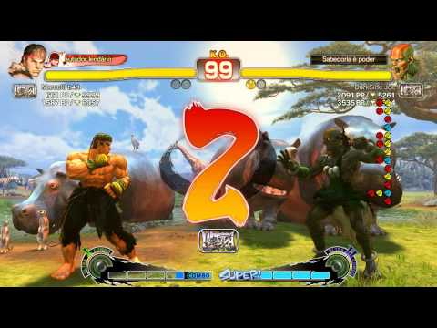 USFIV: Ryu (Marcel0 b4rt-) vs Dhalsim (DarkSide Joe)