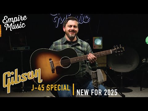 FIRST LOOK / Gibson J-45 Special - EMPIRE MUSIC (with J-45 Standard Comparison)