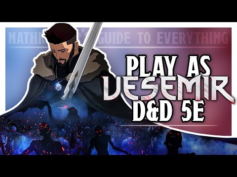 How to play as Vesemir from Nightmare of the Wolf in 5e (D&D Beyond)