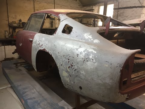 Aston Martin DB6 restoration of a series 1vantage