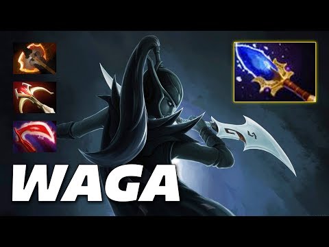 WAGA PHANTOM ASSASSIN with Aghanim's Scepter - Dota 2 Pro Gameplay