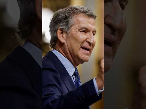 Feijóo a Sánchez en el Congreso: «Dimita, por incompetente o por cómplice» #shorts
