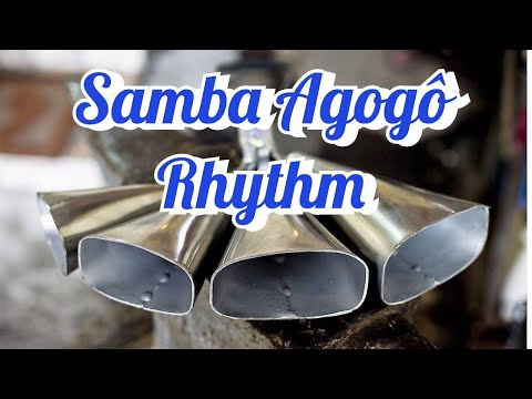 Samba AGOGO Rhythmus bei Samba Drumming REHEARSAL