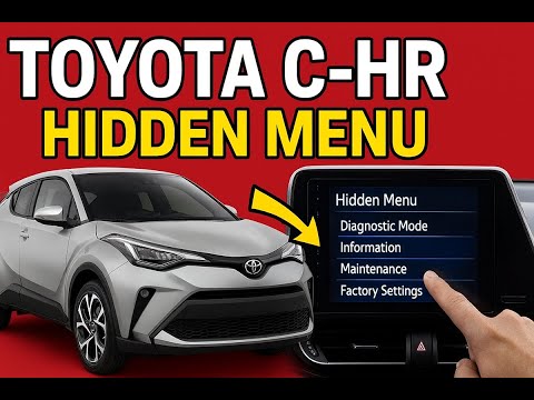 Verstecktes Menü des Toyota CHR – Geheimer Diagnosemodus erklärt!