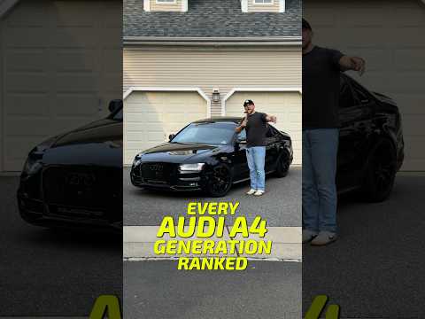 Every AUDI A4 GENERATION RANKED - B5 to B9.5 Worst to Best and why 🏎️💨