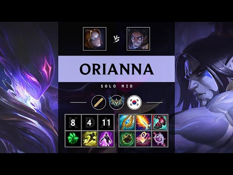 Orianna Mid vs Sylas - KR Challenger Patch 25.13