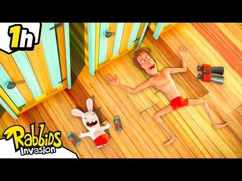 Summer of the Rabbids ☀️⛱️ | RABBIDS INVASION 🐰 | 1H Compilation | Cartoon for kids