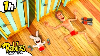 Download lagu Summer of the Rabbids ☀️⛱️ | RABBIDS INVASION 🐰 | 1H Compilation | Cartoon for kids mp3