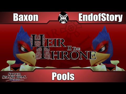 Heir2 - ATBT | Baxon (Falco) Vs. EndofStory (Falco) - Pools - Super Smash Bros. Melee