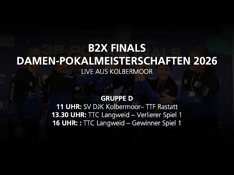 DTTB-Pokalmeisterschaften der Damen Final Four 2026 I Qualifikationsturnier Gruppe D