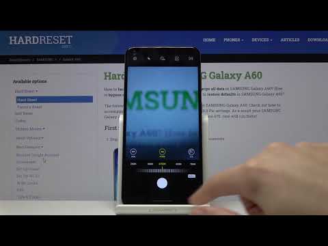 How to Use Camera Pro Mode in SAMSUNG Galaxy A60 – Advanced Options in Camera