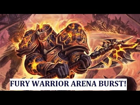 FURY BURST INSANITY! - WoW 6.2 Fury Warrior PvP Gameplay WOD Arenas