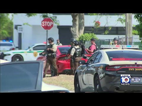 Heavy police presence in Opa-locka