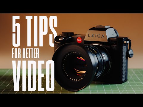 Bessere Videos aufnehmen mit der Leica SL2-S