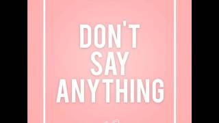 애즈 원 (As One) - 아무 말 안해도 돼 (Don't Say Anything) [MP3 Audio]