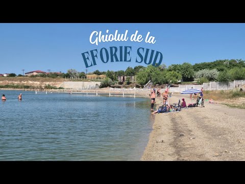 Știați că puteți merge la Plajă pe malul lacului Techirghiol în stațiunea Eforie Sud?