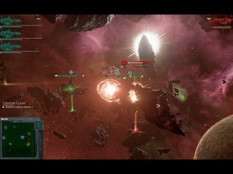 Dark Angels vs Imperial Navy, Heroic Difficulty + Elite Mode 700 points - Battlefleet Gothic Armada