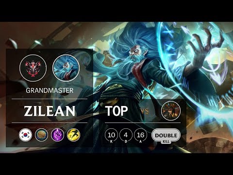 Zilean Top vs Cassiopeia - KR Grandmaster Patch 9.22