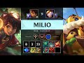 Milio Support Vs Blitzcrank EUW Grandmaster Patch 25 12