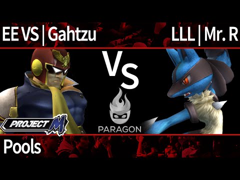 Paragon PM - EE VS | Gahtzu (C Falcon) vs LLL | Mr. R (Lucario) - Pools